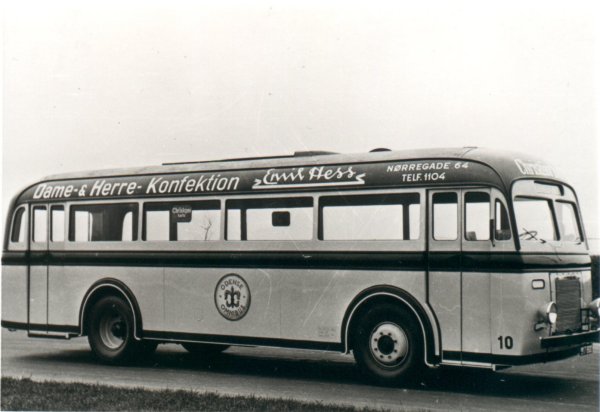 Odense Omnibus nr. 10 (ex. Århus Sporveje nr. 86) fra 1936
