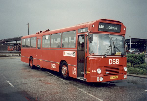 DSB Rutebiler nr. 804 i Nyborg Fgh