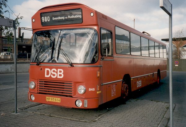 DSB Rutebiler nr. 848. Photo Tommy Rolf Nielsen Martens