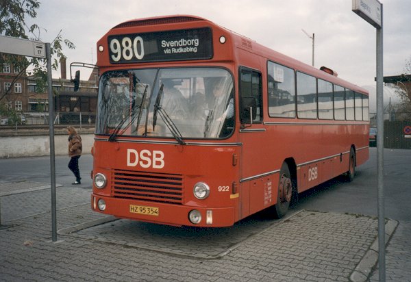 DSB Rutebiler nr. 922. Photo Tommy Rolf Nielsen Martens