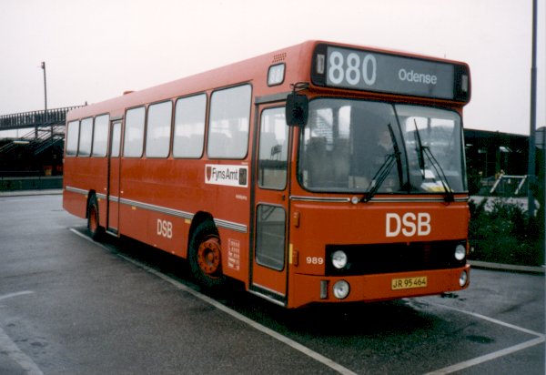 DSB Rutebiler nr. 989 i Nyborg Fgh