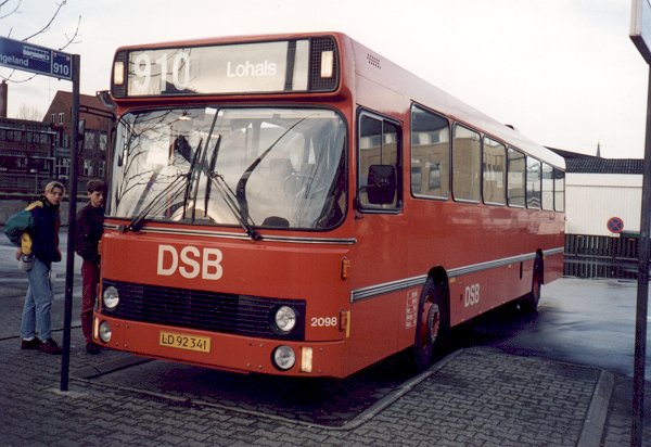 DSB busser nr. 2098. Photo Tommy Rolf Nielsen Martens