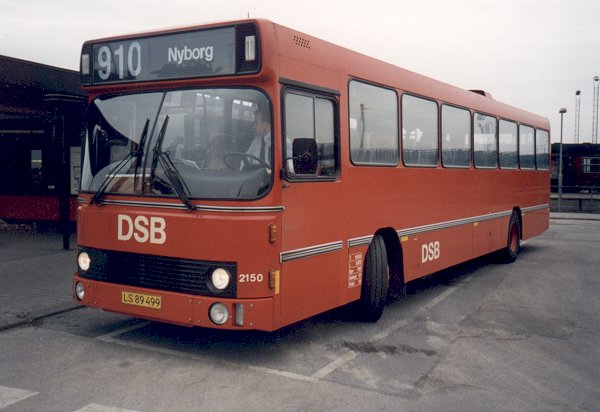 DSB busser nr. 2150. Photo Tommy Rolf Nielsen Martens