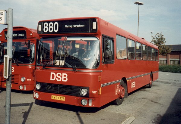 DSB Rutebiler nr. 2187 i Odense