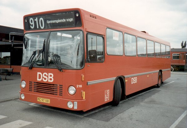 DSB Rutebiler nr. 216. Photo Tommy Rolf Nielsen Martens