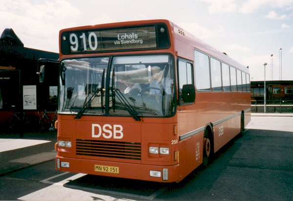 DSB Rutebiler nr. 258. Photo Tommy Rolf Nielsen Martens