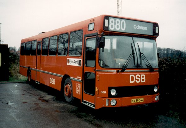 DSB Rutebiler nr. 2366 i Nyborg