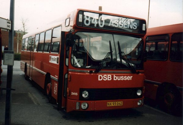 DSB busser nr. 2415. Photo Tommy Rolf Nielsen Martens