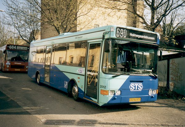 DSB busser nr. 2512 (Volvo B6LE). Photo Tommy Rolf Nielsen Martens