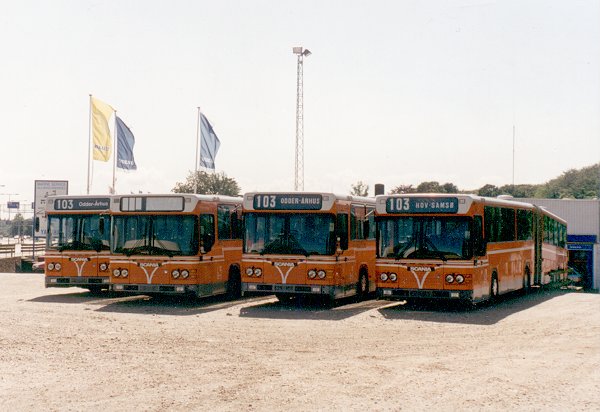 Tidl. HHJ-ledbusser hos BCV i Fredericia 