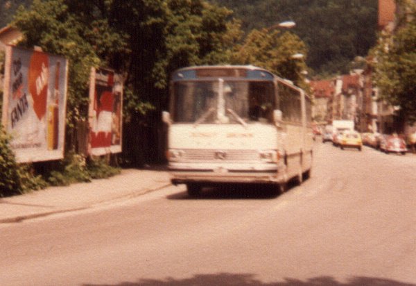 Gelenkbus aus Bregenz