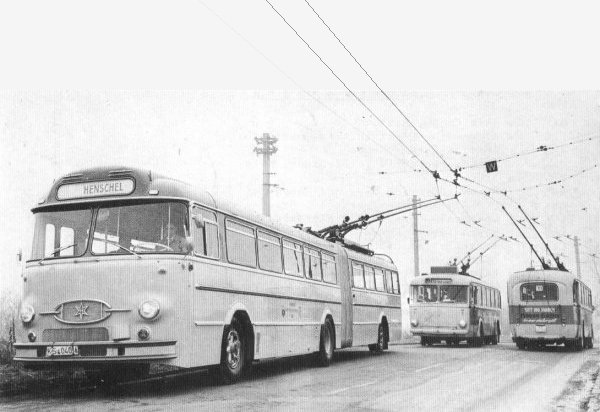 Henschel Ledtrolleybus (Arkivfoto)