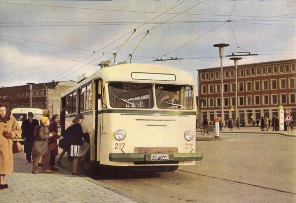 Trolleybus (Arkivfoto)